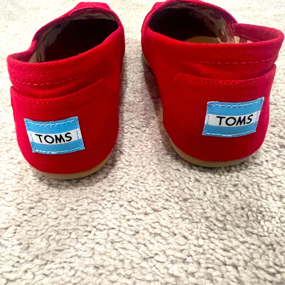 Womens TOMS Alparagata Classic Slip On - Barely worn - Picture 3 of 4